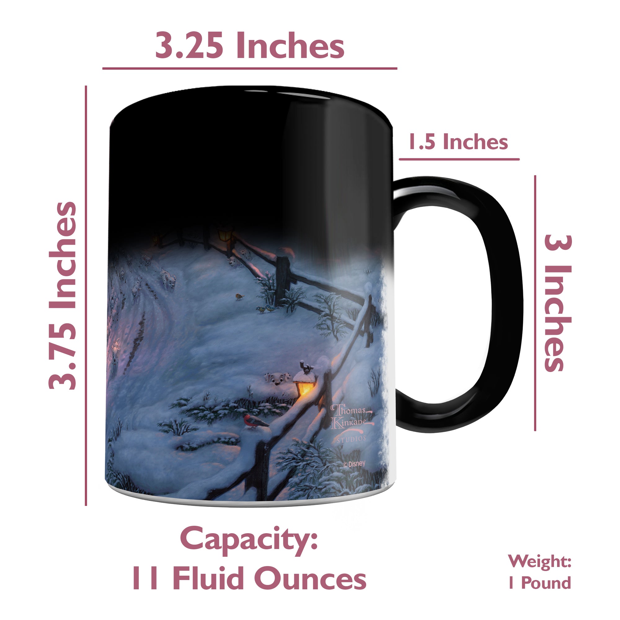 Disney (101 Dalmatians on the Run) Morphing Mugs®  Heat-Sensitive Mug MMUG1360